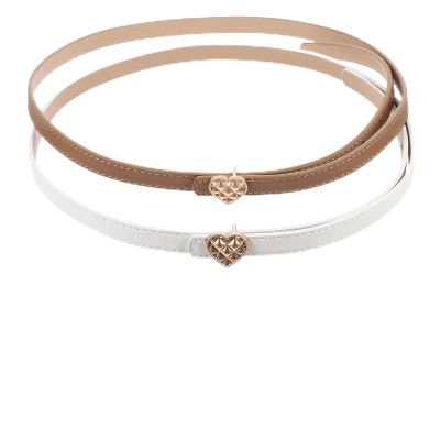 4 Pcs Belt Heart Shaped Buckle Clothing Ornament Heart Decor Para Mujeres Vintage Waist Cinturones De Mujer Para Casual Girdle Women Buckle Waistband Suit Miss