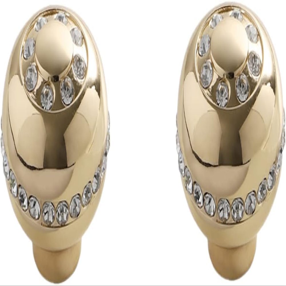 Cabinet Knobs with,Crystal Glass Door Drawer Knobs,Cabinet Handles Pulls 2Pcs Crystal Drill Single Hole Handle Cabinet Door Drawer Single Hole Handle Cabinet Wine Cabinet Handle, Large Round Bright Go