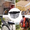 BEIJIALY Waterproof Bike Basket Liner, Bike Waterproof Rain Cover Fits Most Bicycle Baskets Easy Install Front Handlebar Bike Basket for Shopping Picnic(Black) view 3