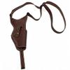 HWZ Vertical Genuine Leather Handbag Shoulder Right Hand Gun Holster Suitable for Middle Frame Automatic Guns view 2