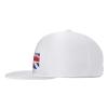 London British Flag Baseball Hats for Men Adjustable Dad Hat Gift for Men/Women Flat Bill Visor Snapback Hat,Black view 3