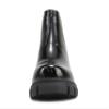 Soda PIONEER ~ Women Lug Sole Mid Heel Chelsea Fashion Ankle Bootie w/Double Elastic Gore (Black Patent, numeric_7) view 3