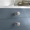 Cabinet Knobs with,Crystal Glass Door Drawer Knobs,Cabinet Handles Pulls 2Pcs Crystal Drill Single Hole Handle Cabinet Door Drawer Single Hole Handle Cabinet Wine Cabinet Handle, Large Round Bright Go view 3