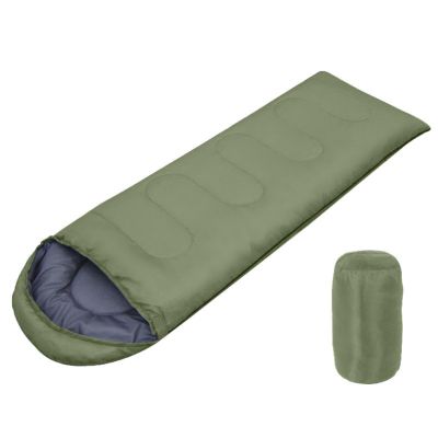 TOWINE Winter Sleeping Bags Waterproof Sleeping Bag with Lightweight Waterproof Compact Bag for Camping Gear Equipment Traveling Outdoors Camping Essentials (Color : Green, Size : 32f-23f)
