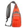 Baolab Super Lightweight Waterproof Nylon Chest Sling Bag Crossbody Daypack for Men Women 5L Sport Outdoor Travel Hiking (Orange) view 1