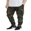 AIRNINE Men's Premium Twill Drop Crotch Jogger Pants S-5XL (Olive Camo Cargo2, 2X-Large) view 1