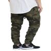AIRNINE Men's Premium Twill Drop Crotch Jogger Pants S-5XL (Olive Camo Cargo2, 2X-Large) view 3