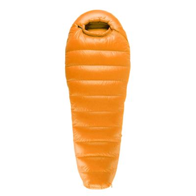 TOWINE Winter Sleeping Bags Down Sleeping Bag for Adults 4 Season Warm Cool Weather Portable Thermal Sleeping Bag with Storage Bag Camping Essentials (Color : Yellow, Size : Medium)