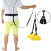 QANYEGN Swimming Strength Training Resistance Belt, Fixed Swimming Aquatic Resistance Belt, Static Swimming Belt with Drag Umbrella for All Pools view 4