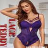 Avidlove Women Lingerie Lace Harness Lingerie Bodysuit One Piece Teddy view 3