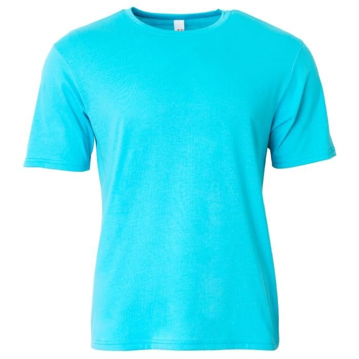 A4 Youth Softek T-Shirt, Electric Blue, S