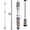 Sougayilang Fishing Pole, IM6 Graphite Spinning Rod & Casting Rod - Two Pieces, SuperPolymer Handle Fishing Rod for Bass Fishing - Casting- 6'0" view 1