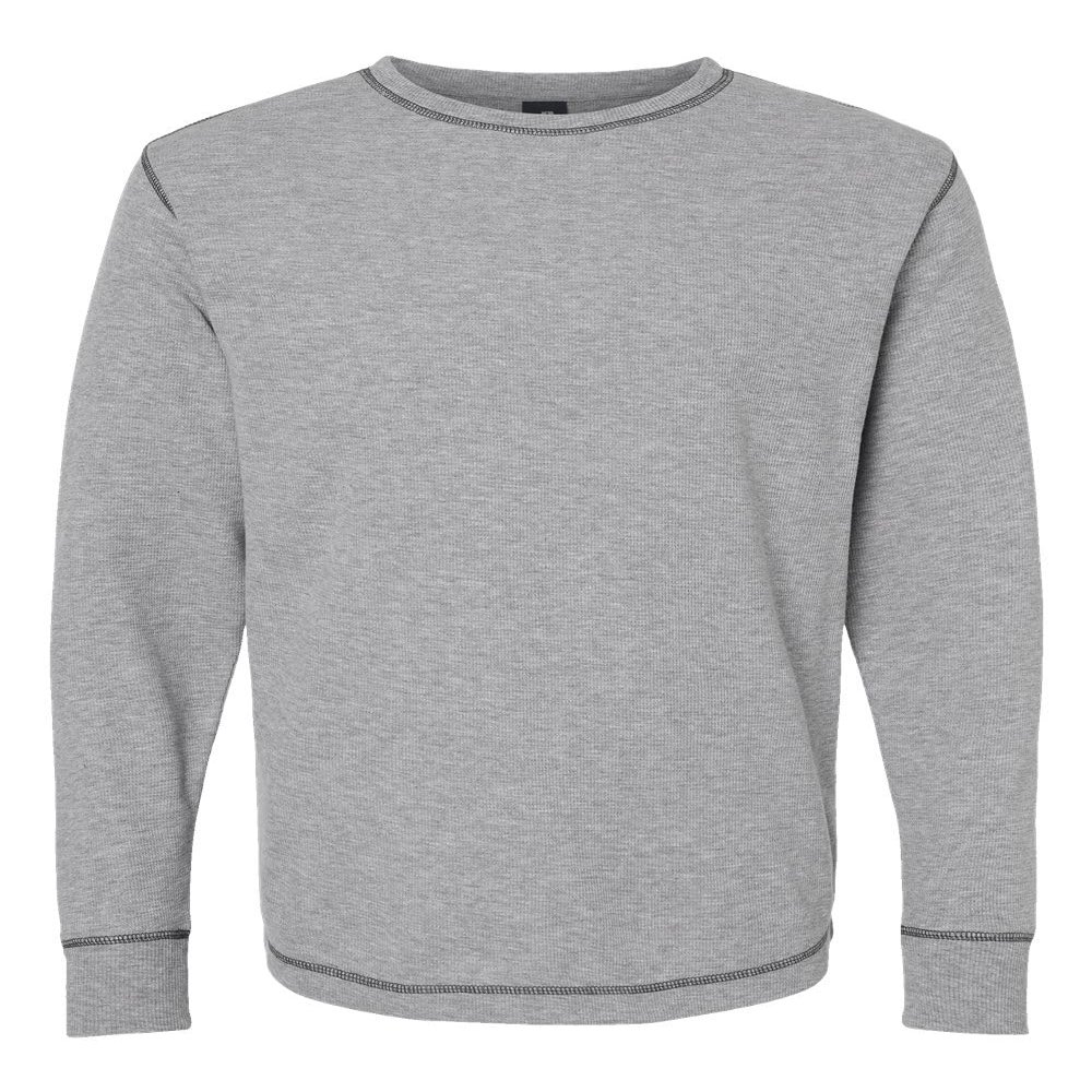 Men's Vintage Long-Sleeve Thermal T-Shirt, Oxford, 3XL
