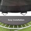 Replacement Trampoline Bouncing Mat for Trampoline Jumpers, Trampoline Mat Replacement, Water and Rain Barrier (Color : Black, Size : 12ft-(80 Buckles)) view 4