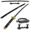 Cold Blade Katana Sword - 41 inches Katana Replica with Holster Belt and Display Stand - Sword with Authentic Design Xuezou view 1