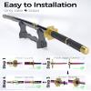 Cold Blade Katana Sword - 41 inches Katana Replica with Holster Belt and Display Stand - Sword with Authentic Design Xuezou view 3