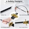 Cold Blade Katana Sword - 41 inches Katana Replica with Holster Belt and Display Stand - Sword with Authentic Design Xuezou view 4