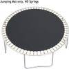 Trampoline Replacement Jump Mat with Triangular Buckle, Trampoline Bounce Mat 6ft/8ft/10ft/12ft/13ft/14ft/15ft/16ft (Color : Black, Size : 8ft- (48 Buckles)) view 4