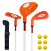 Kids Golf Clubs Set for Child,Konday Kids Golf Set,Include Drive,Iron,Putter,Carry Bag and Soft Balls Right Hand (Orange) view 1