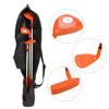 Kids Golf Clubs Set for Child,Konday Kids Golf Set,Include Drive,Iron,Putter,Carry Bag and Soft Balls Right Hand (Orange) view 2