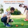 Kids Golf Clubs Set for Child,Konday Kids Golf Set,Include Drive,Iron,Putter,Carry Bag and Soft Balls Right Hand (Orange) view 4
