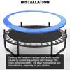 6ft 8ft 10ft 12ft 14ft 16ft Trampoline Edge Mats, Trampoline Spring Covers, Replacement Wrap-Around Mats (Color : Blue, Size : 6ft) view 2