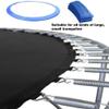 6ft 8ft 10ft 12ft 14ft 16ft Trampoline Edge Mats, Trampoline Spring Covers, Replacement Wrap-Around Mats (Color : Blue, Size : 6ft) view 4
