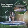 MDybf Trampoline Cover for Outdoor Not Afraid of The Sun Round Trampoline Cover for 6/10/12/13/14/15/16 Ft (Size : 6FT) view 3