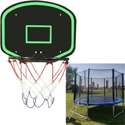 Trampoline Basketball Hoop, Hanging Basketball, Trampoline Accessories for Trampoline Games, Suitable for Small Adults (Size : A)