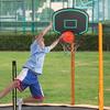 Trampoline Basketball Hoop, Hanging Basketball, Trampoline Accessories for Trampoline Games, Suitable for Small Adults (Size : A) view 4