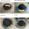 1.2/1.4/1.5m Trampoline Side Cover Replacement Pad Spring Cover Trampoline Edge Surround Trampoline Spring Pad (Color : Blue, Size : 1.4M) view 4