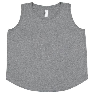 LAT Youth Relaxed Tank, Graphite Heather, XL