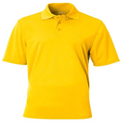 A4 Adult Essential Polo, Gold, XS