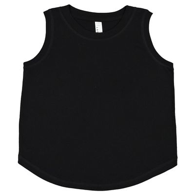 LAT Youth Relaxed Tank, Black, XL