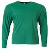A4 Youth Long Sleeve Softek T-Shirt, Forest, XS view 1