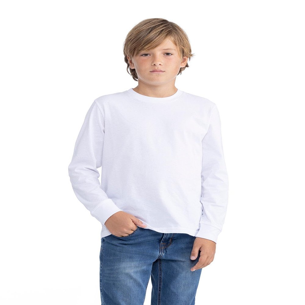 3311 Youth Cotton Long Sleeve T-shirt