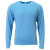 A4 Men's Softek Long-Sleeve T-Shirt, Light Blue, 4XL view 1