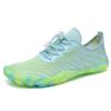 WateLves Water Shoes for Men Women Barefoot Quick-Dry Aqua Sock Outdoor Athletic Sport Shoes Kayaking Boating Hiking Surfing Walking(Blue/Green,36) view 1