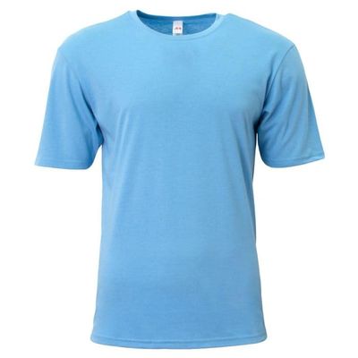 A4 Youth Softek T-Shirt, Light Blue, L