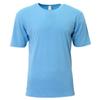 A4 Youth Softek T-Shirt, Light Blue, L view 1