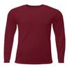 A4 Youth Long Sleeve Sprint T-Shirt, Maroon, L view 1