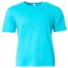 A4 Youth Long Sleeve Softek T-Shirt, Electric Blue, S view 1