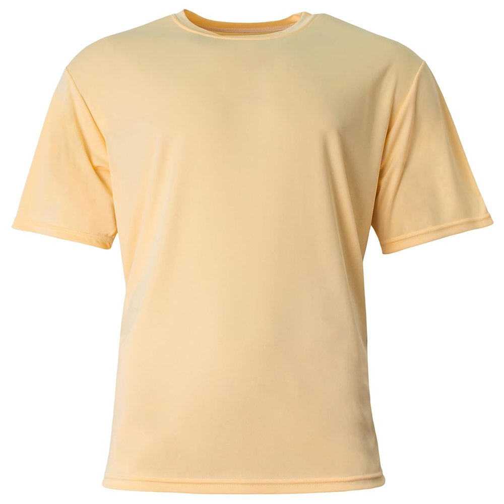 A4 Men's Cooling Performance T-Shirt, Melon, M