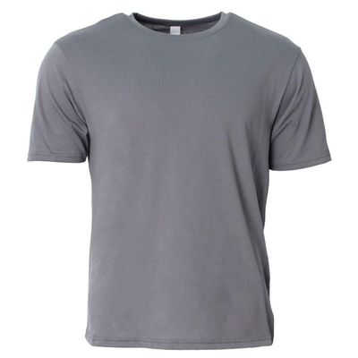 A4 Youth Softek T-Shirt, Graphite, XL