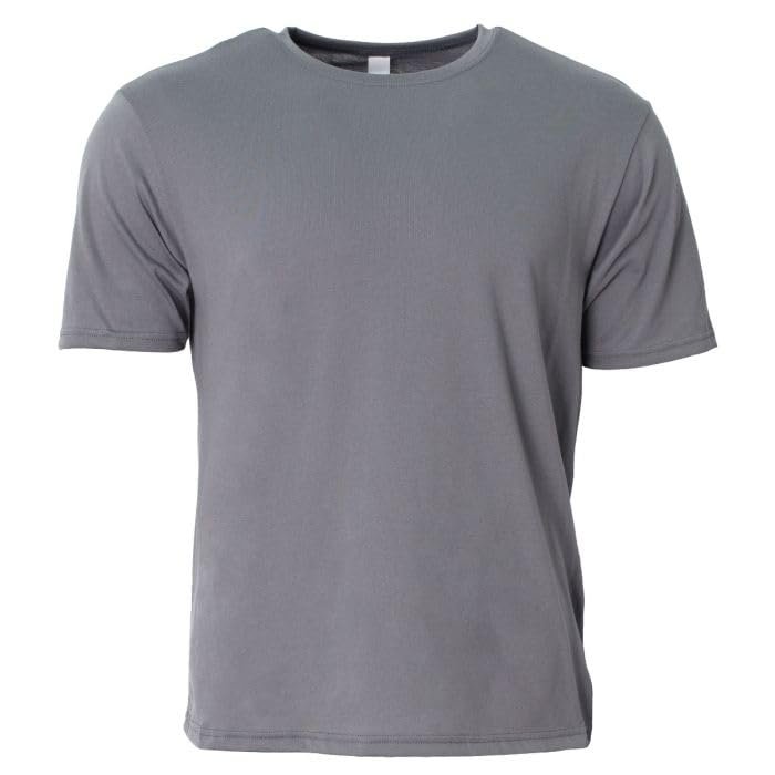 A4 Youth Softek T-Shirt, Graphite, XL