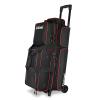 Goloni 3 Ball Bowling Bags with Wheels - Rolling Bowling Bag for 3 Balls & Accessories - Retractable Handle Extends to 38 view 1