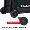 Goloni 3 Ball Bowling Bags with Wheels, Rolling Bowling Bag for 3 Balls & Accessories - Retractable Handle Extends to 38 view 4