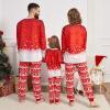 Neufigr Family Christmas Pajamas Matching Sets, Christmas PJs Long Sleeves Sleepwaear Holiday Family Loungewear Sets(E1003726) view 3