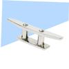 Mikikit 150mm Marine Dock Cleat Stainless Steel 316 Series Multi-Purpose Boat Mooring Accessory Large Tie-Off are view 2
