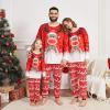 Neufigr Family Christmas Pajamas Matching Sets, Christmas PJs Long Sleeves Sleepwaear Holiday Family Loungewear Sets(E994119) view 4